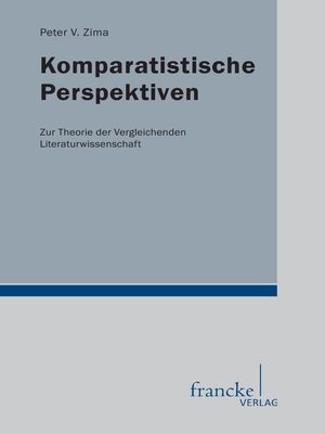 cover image of Komparatistische Perspektiven